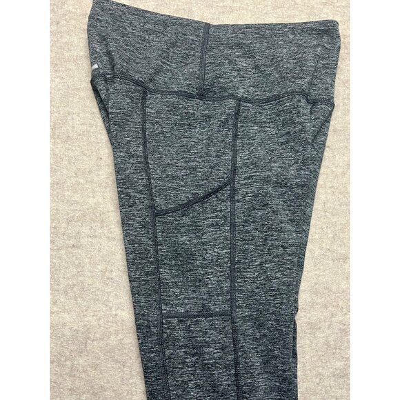 Aerie Grey Activewear Leggings Pocket Stretch Yoga Athleisure Medium - Picture 7 of 10